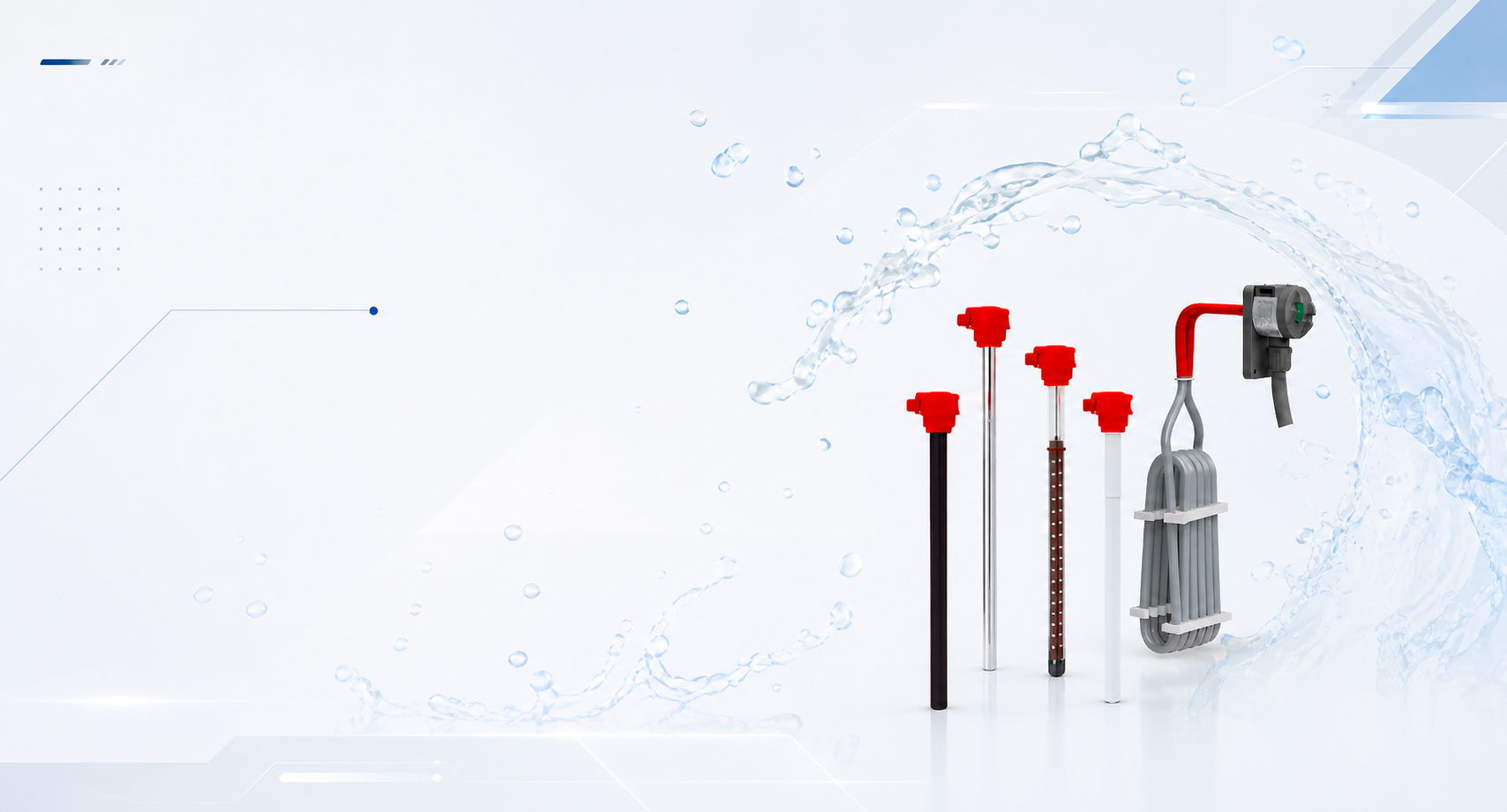 Химически стойкие погружные нагреватели